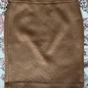 J Crew camel skirt size 2